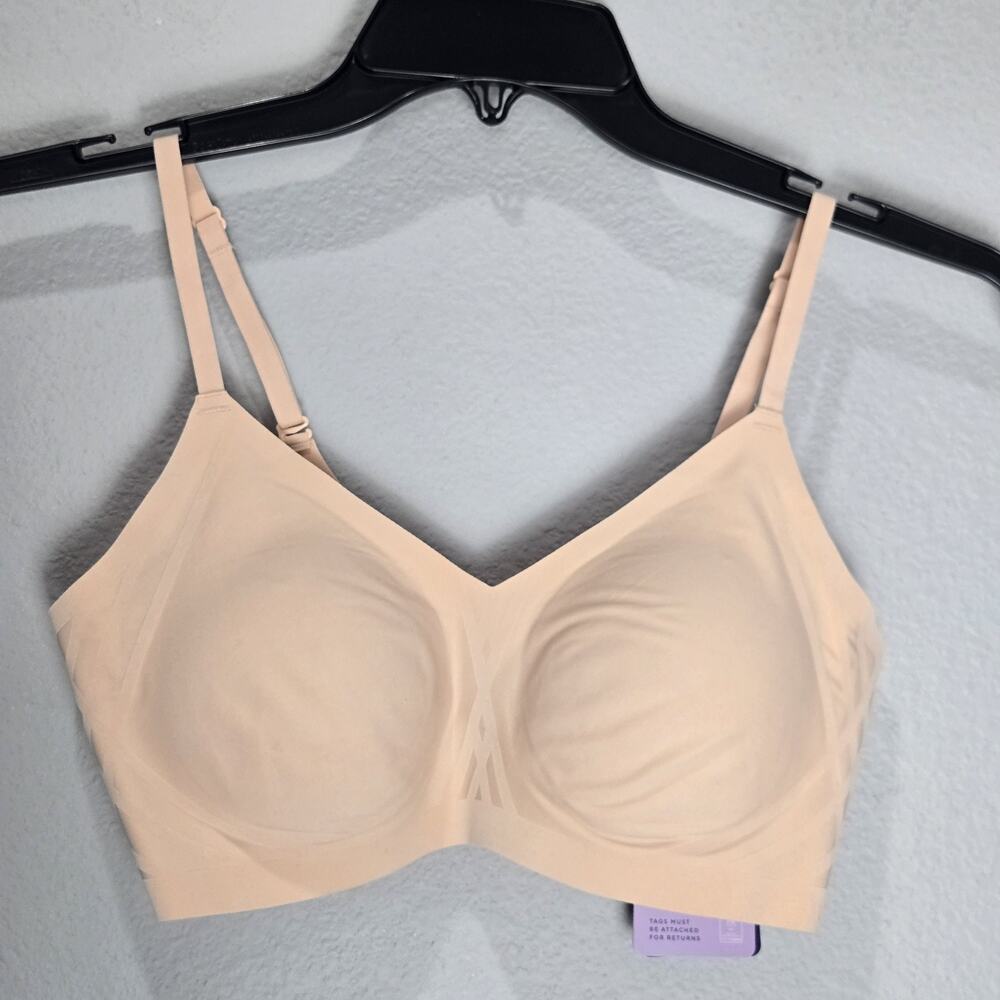 Honeylove M 36B/C Blush Tan Liftwear Silhouette Bra LWBR0201